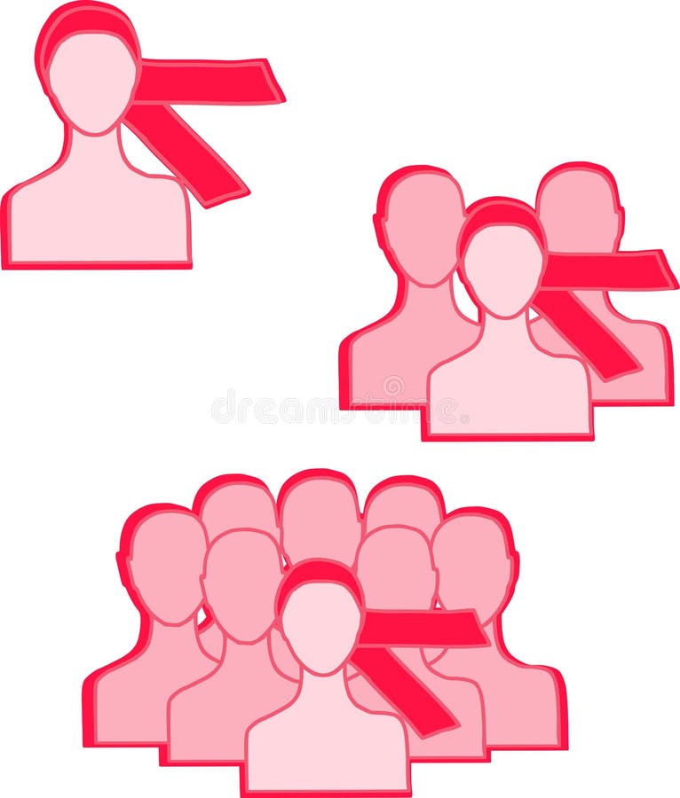 Bande rose illustration stock. Illustration du rose, accomplissement - 77117956