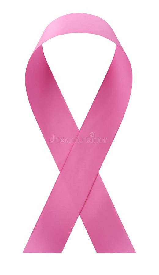 Bande rose de conscience de cancer du sein photo libre de droits Bande rose de conscience de cancer du sein photo libre de droits