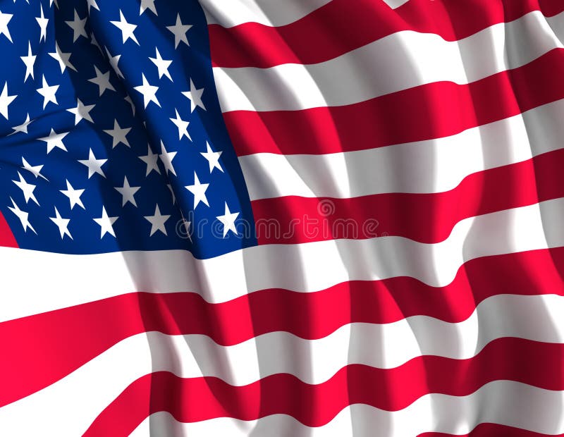 Bandeira americana ilustração stock Bandeira americana ilustração stock