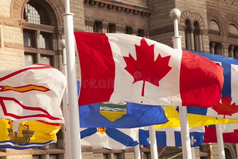 Bandeira canadense, Canadá fotos de stock royalty free Bandeira canadense, Canadá fotos de stock royalty free