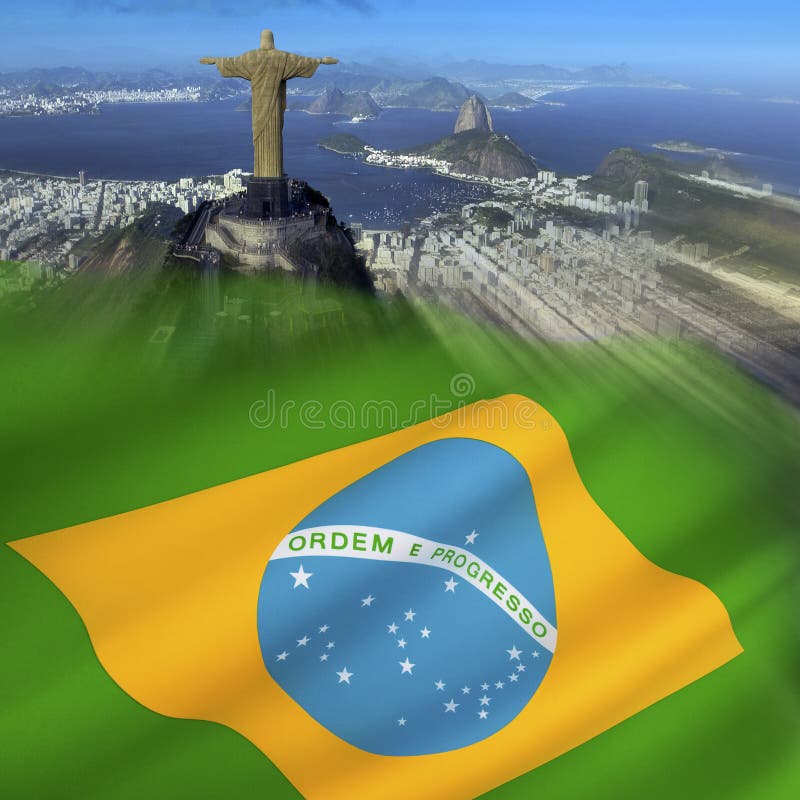 Bandeira de Brasil - Rio de janeiro