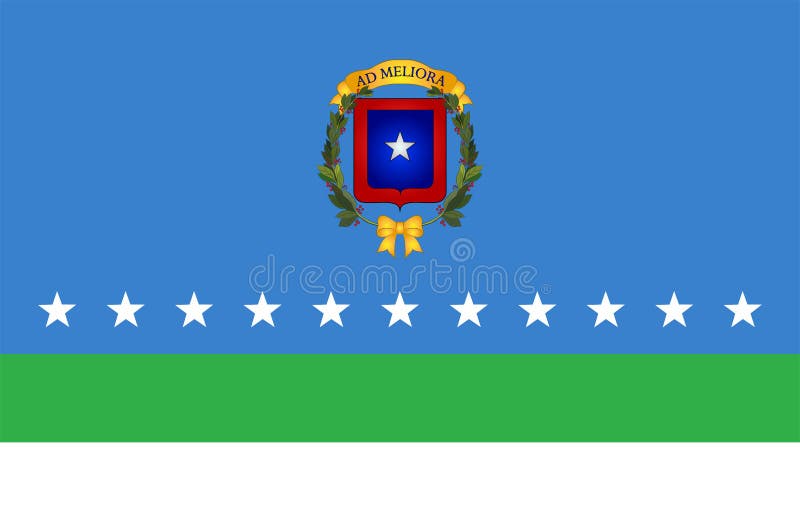 Bandeira de San José na Costa Rica