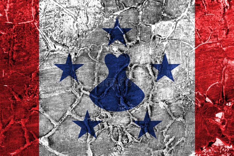 Bandeira do grunge das ilhas Austral, ilhas em Polinésia francesa foto de stock Bandeira do grunge das ilhas Austral, ilhas em Polinésia francesa foto de stock