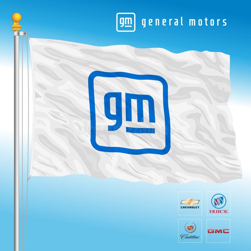 Grupo Internacional De Automóveis Da General Motors, Bandeiras Com  Logotipo, Ilustração Fotografia Editorial - Ilustração de publicar,  logotipo: 156833997