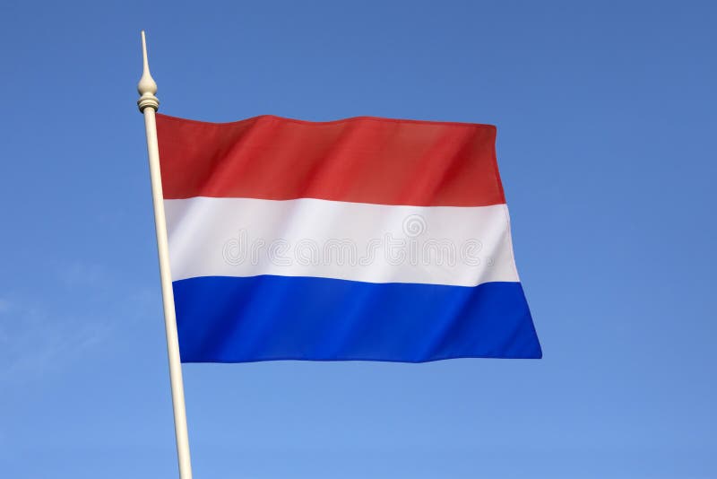 Bandeira dos Países Baixos imagem de stock. Imagem de ...