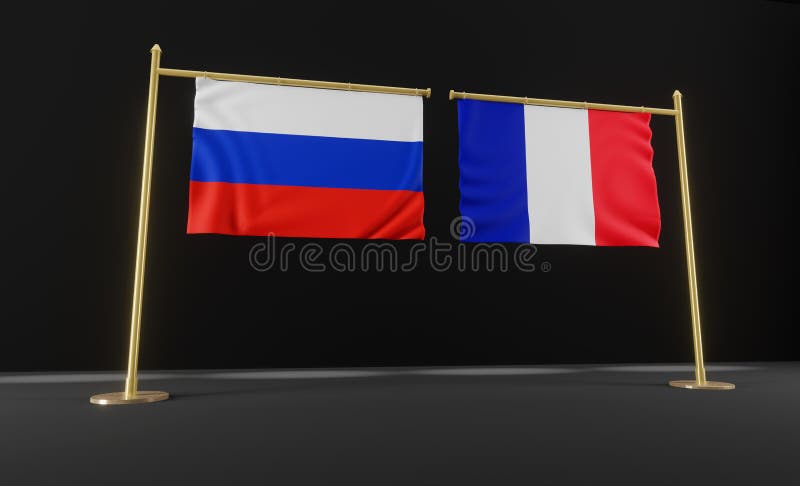 Bandeira de Rússia ilustração stock. Ilustração de bandeiras