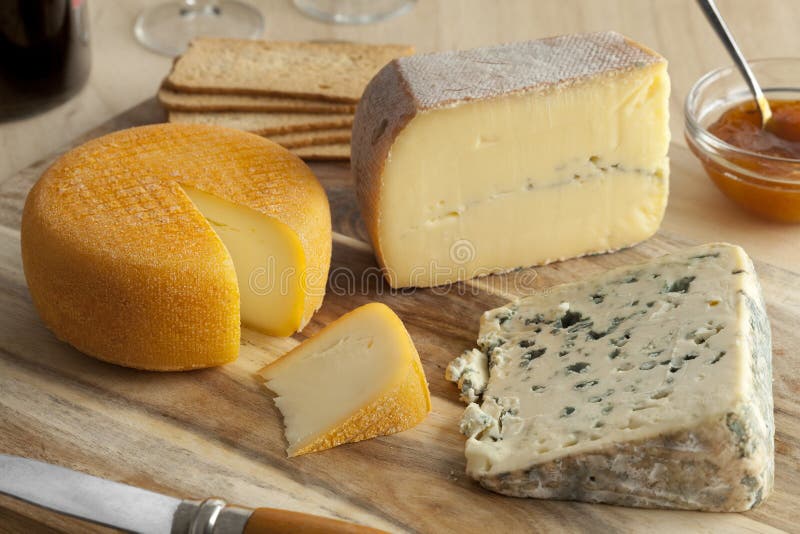 Bandeja francesa do queijo