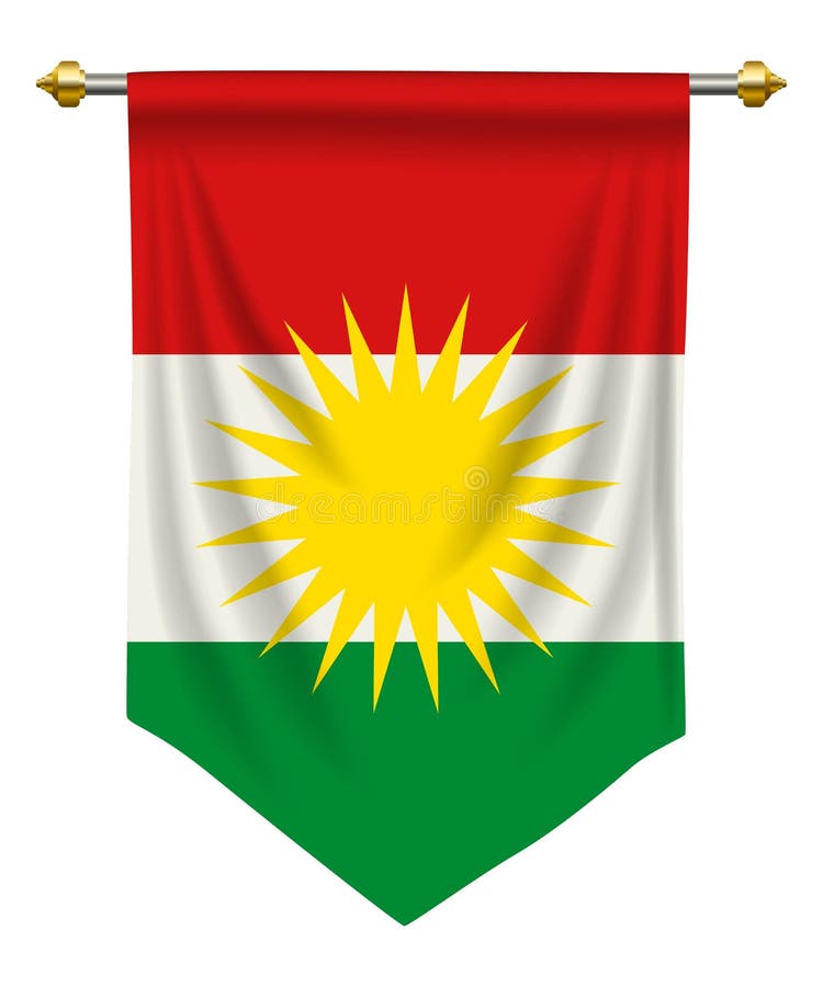 BANDIERA CURDISTAN 90x60cm - BANDIERA CURDA – KURDISTAN 60 X 90 Cm - AZ FLAG - Foto 2