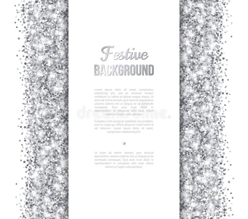 Bandera blanca y de plata ilustración del vector Bandera blanca y de plata ilustración del vector