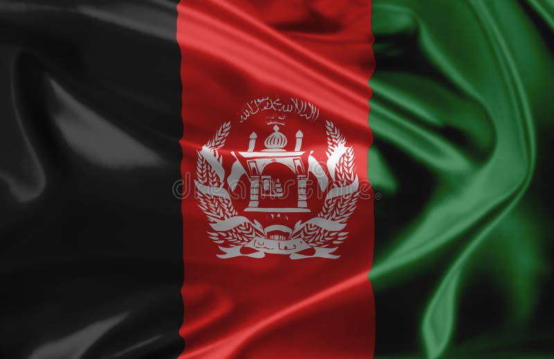 Bandera de AfganistÃ¡n ondeando