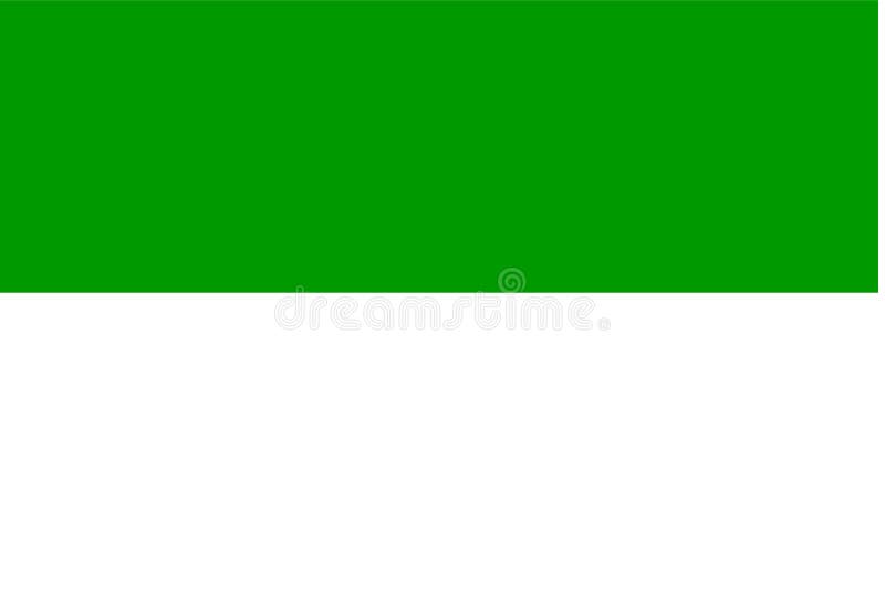 Flag of duchy Sachsen Meiningen 1874 1918 vector format green white germany. Flag of duchy Sachsen Meiningen 1874 1918 vector format green white germany