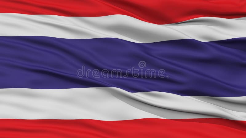 Bandera de Tailandia del primer stock de ilustración Bandera de Tailandia del primer stock de ilustración