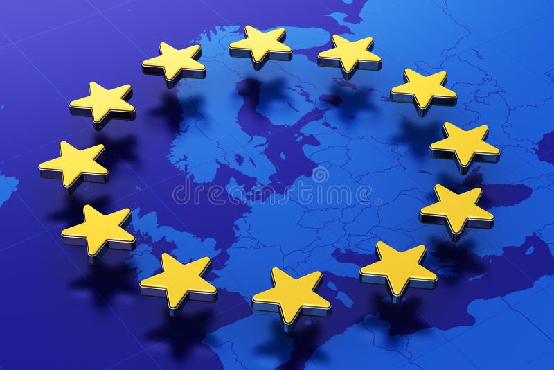 Bandera de unión europea