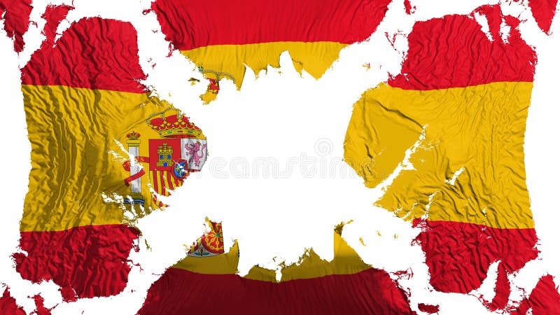 Bandera españa desgarrada fotografías e imágenes de alta resolución - Alamy