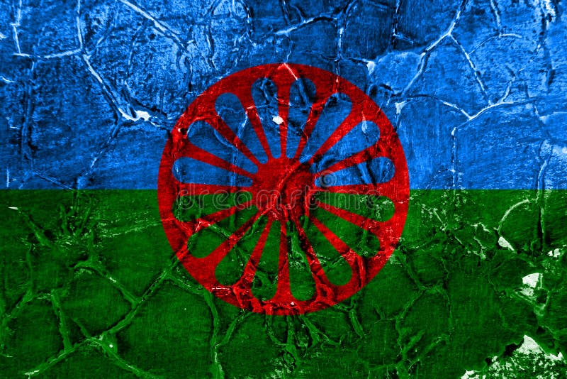 La Gente Romani Fuma La Bandera, Bandera Gitana Del Humo Stock de  ilustración - Ilustración de bandera, humo: 143149113