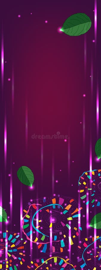 Bandera vertical elegante de Rose ilustración del vector Bandera vertical elegante de Rose ilustración del vector
