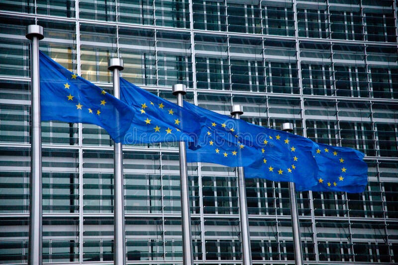 Banderas de unión europea