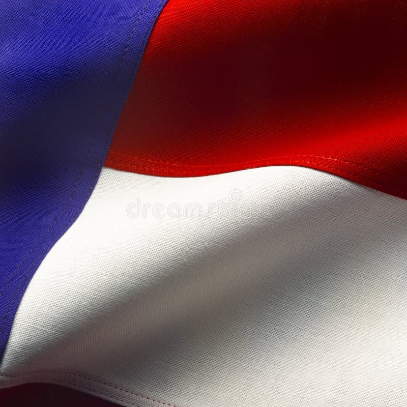 Bandiera americana a macroistruzione immagini stock Bandiera americana a macroistruzione immagini stock