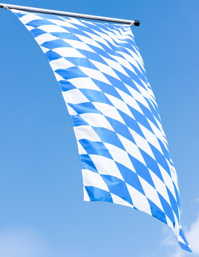 Bandiera Germania Baviera Re Ludwig