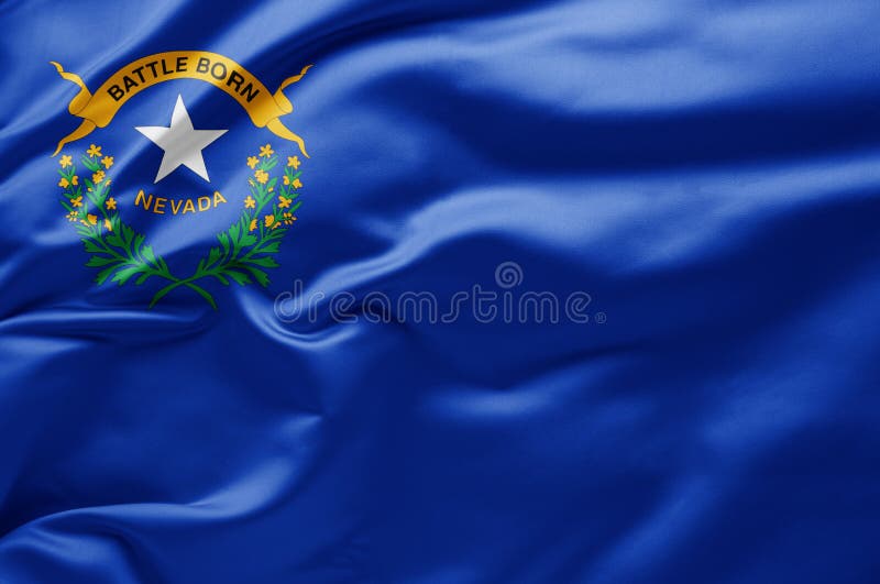 Bandiera dello Stato del Nevada - Stati Uniti d'America