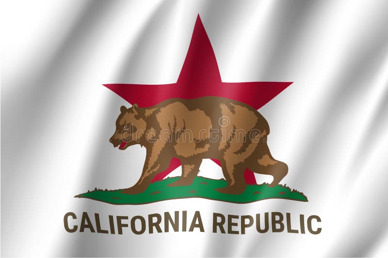 Stato di bandiera della Repubblica della California CA Felpa 