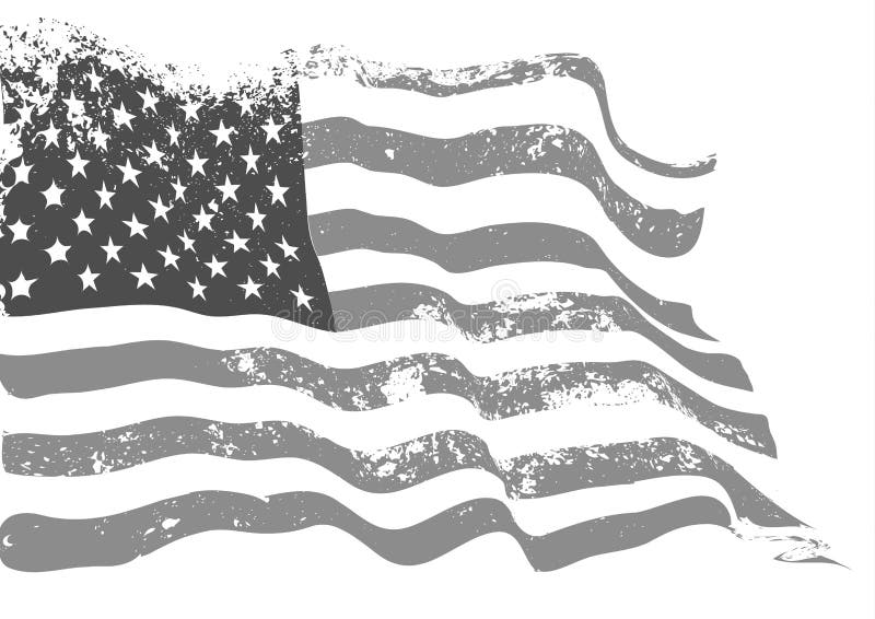 Bandiera di U.S.A. illustrazione vettoriale Bandiera di U.S.A. illustrazione vettoriale