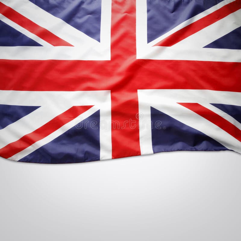 Bandiera di Union Jack fotografia stock Bandiera di Union Jack fotografia stock