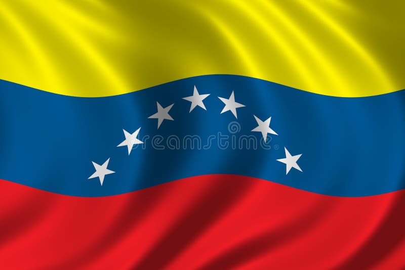 Bandierina del Venezuela royalty illustrazione gratis Bandierina del Venezuela royalty illustrazione gratis