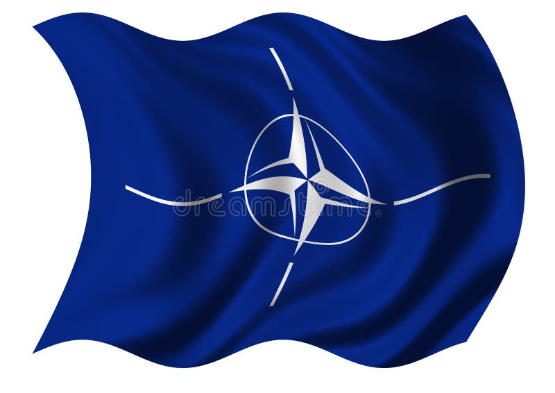 Organizzazione Del Trattato Dell'atlantico Del Nord Fondatori Bandierina Di Organizzazione Del Trattato Del Nord Atlantico (NATO