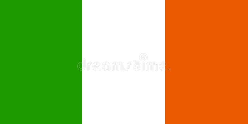 Bandierina irlandese illustrazione di stock Bandierina irlandese illustrazione di stock