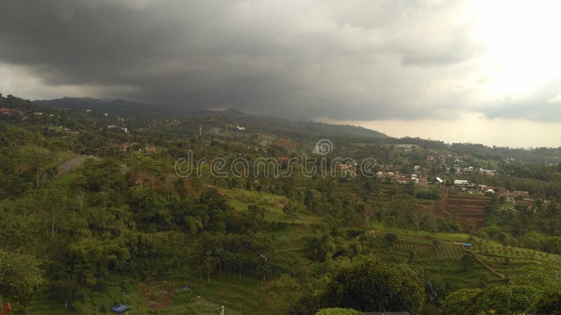 Bandung - ινδονησιακή φύση στοκ εικόνα