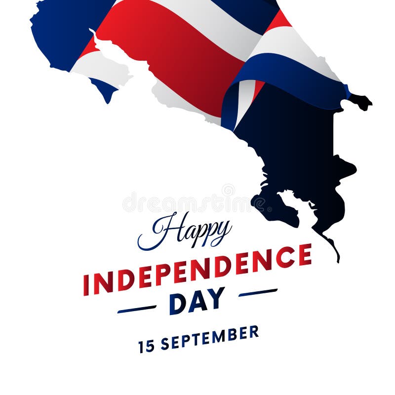 Baner eller affisch av Costa Rica självständighetsdagenberöm Costa Rica översikt Våg flagga också vektor för coreldrawillustratio vektor illustrationer Baner eller affisch av Costa Rica självständighetsdagenberöm Costa Rica översikt Våg flagga också vektor för coreldrawillustratio vektor illustrationer