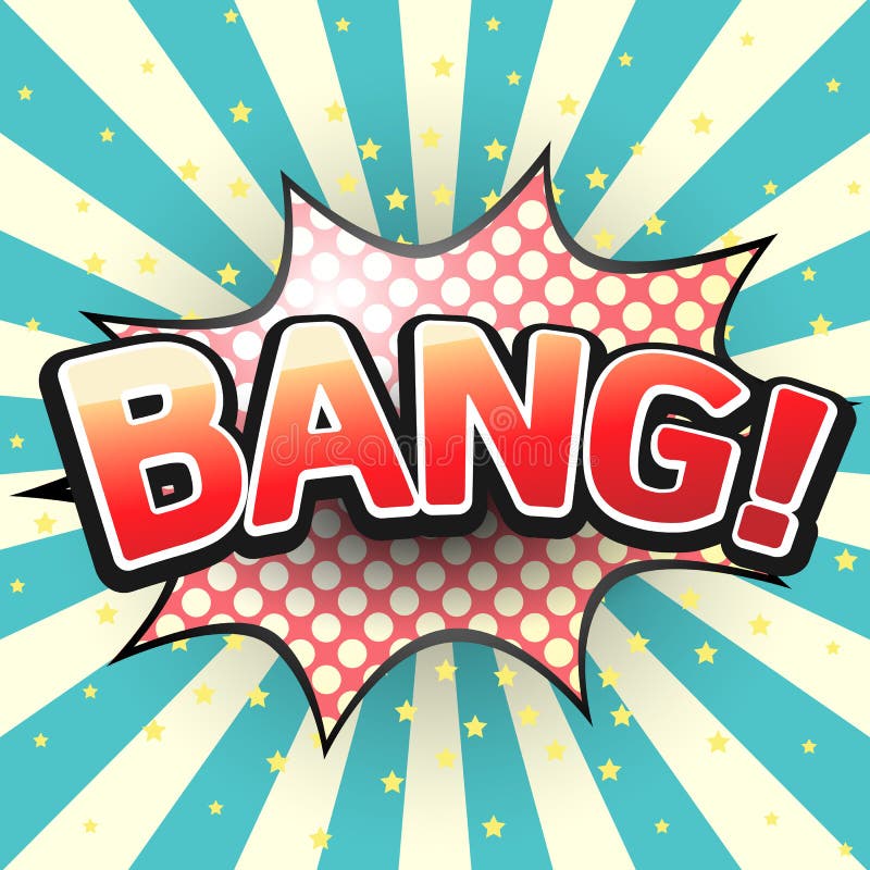 Bang, Comic Speech Bubble. Stock Vector - Image: 41065379