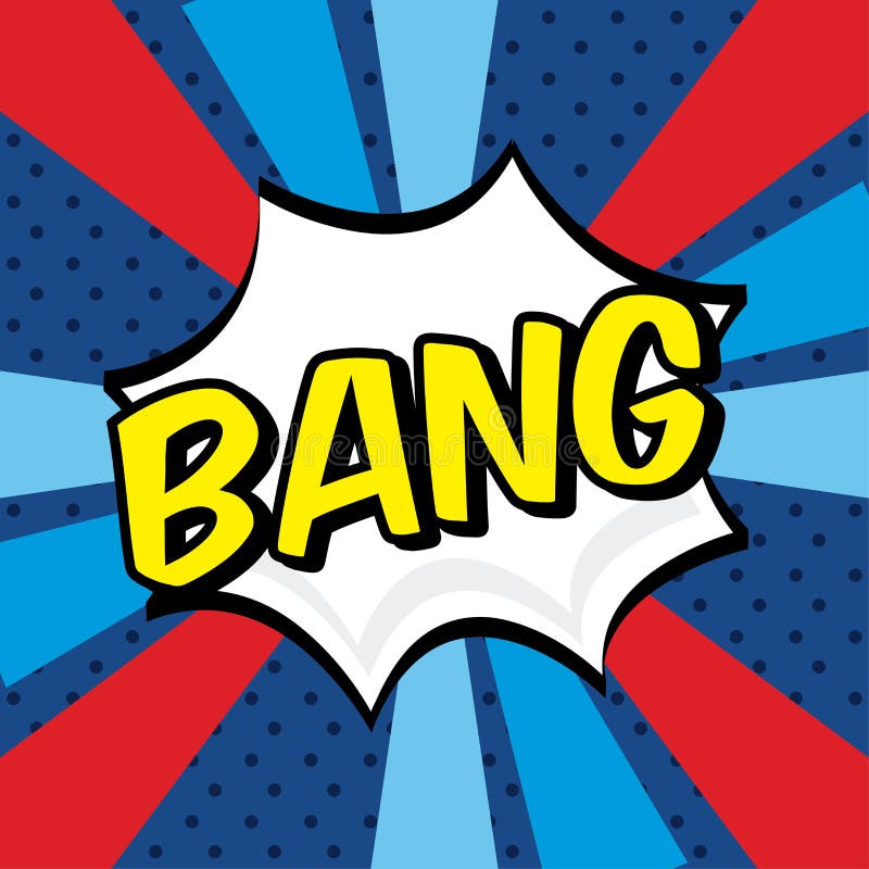 Bang comics icon stock vector. Illustration of illustrate - 33248870