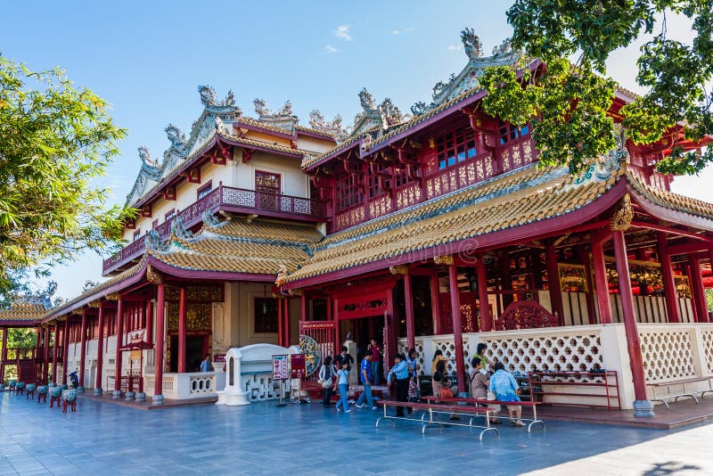 Phra Thinang Wehart Chamrun, The Summer Palace Bang Pa-In Royal Palace and park, Ayutthaya, Thailand