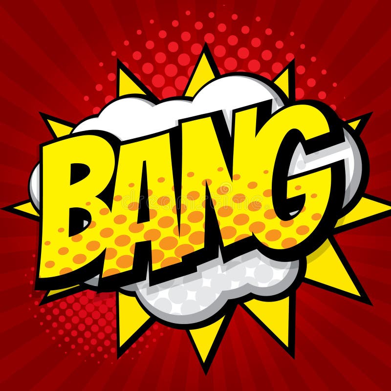 Bang Pop Art, Comic Book Background Stock Vector - Illustration of ...