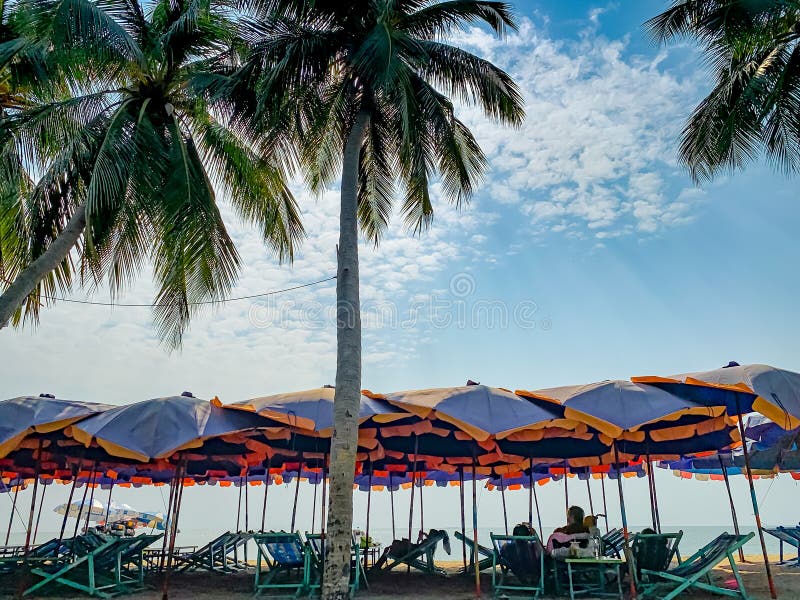 Bang saen Beach, Chonburi, Thailand stock image Bang saen Beach, Chonburi, Thailand stock image