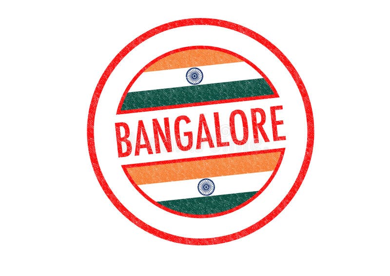 Bangalore Sticker Stamp Stock Illustrations 28 Bangalore Sticker