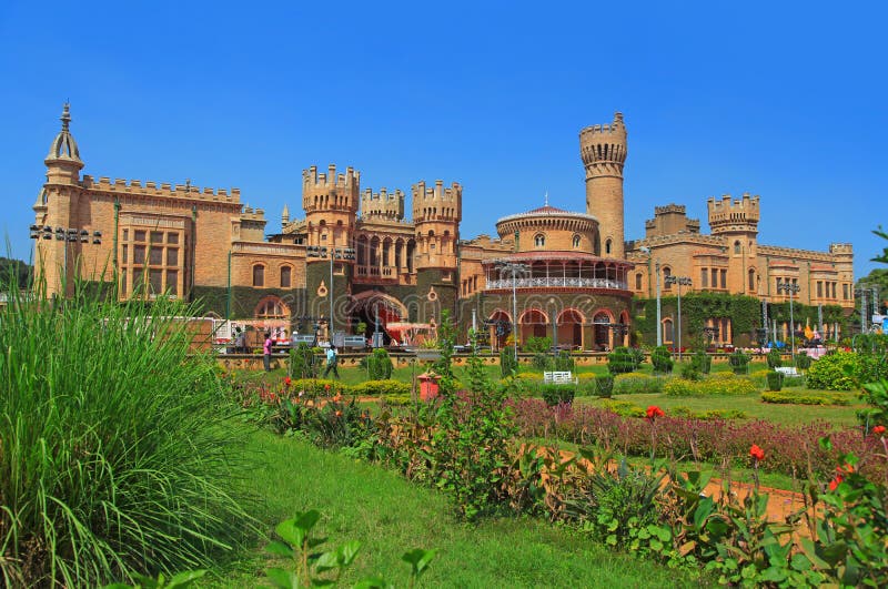 Bangalore-Palast in Indien lizenzfreie stockbilder Bangalore-Palast in Indien lizenzfreie stockbilder