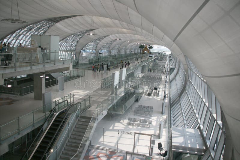 Bangkok airport departure gate