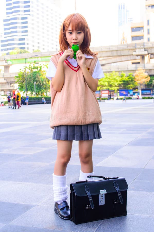 Actitud Cosplay Del Japonés No Identificado. Fotografía editorial - Imagen de tailandia, lolita: