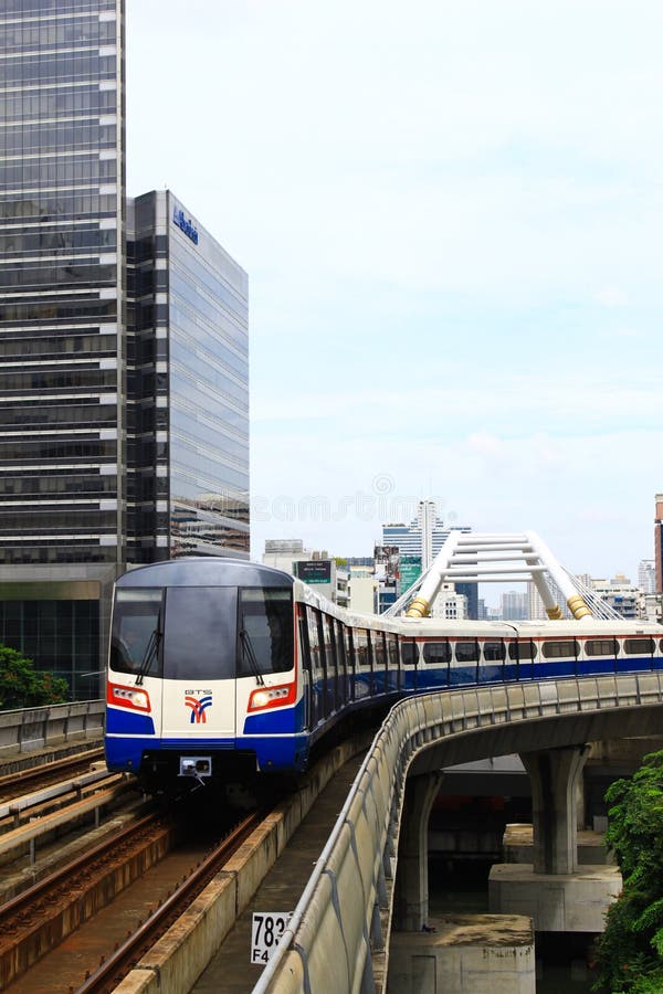 BANGKOK - JULY 11: BTS royalty free stock image