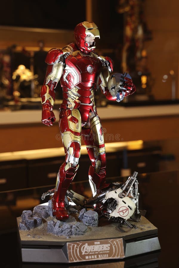 IRONMAN Figure Model 1:6 SCALE On Display At Dezign66 Studio Editorial ...