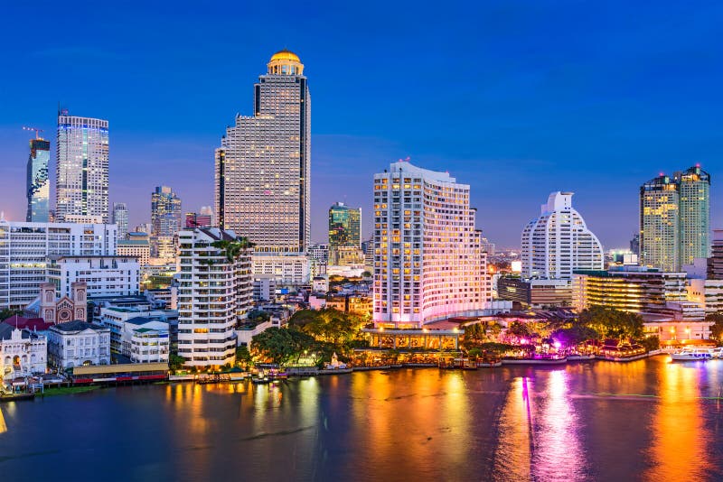  Bangkok Paysage  Urbain De La Tha lande Photo stock 