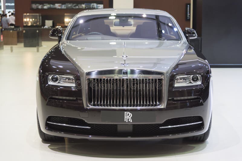 BANGKOK,THAILAND - APRIL 4 :New Classical car brand Rolls-Royce