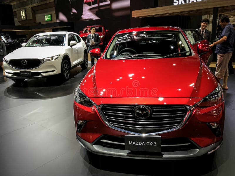  Mazda CX-3 Red Color in Big Motor Sale Exhibitions Editorial Stock Image - Image of benz, autoshow: 156288264