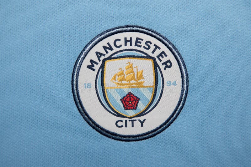 Manchester city football club logo hi-res stock photography and