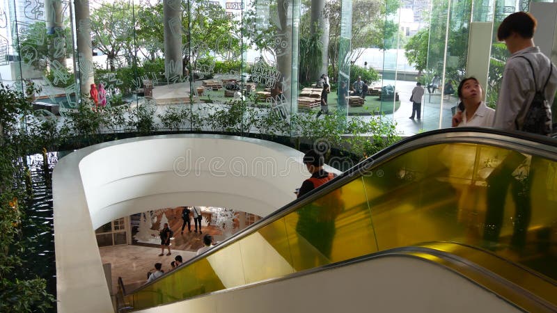 Bangkok Jan 2 Interior Emquartier Mall Stock Photo 359681327