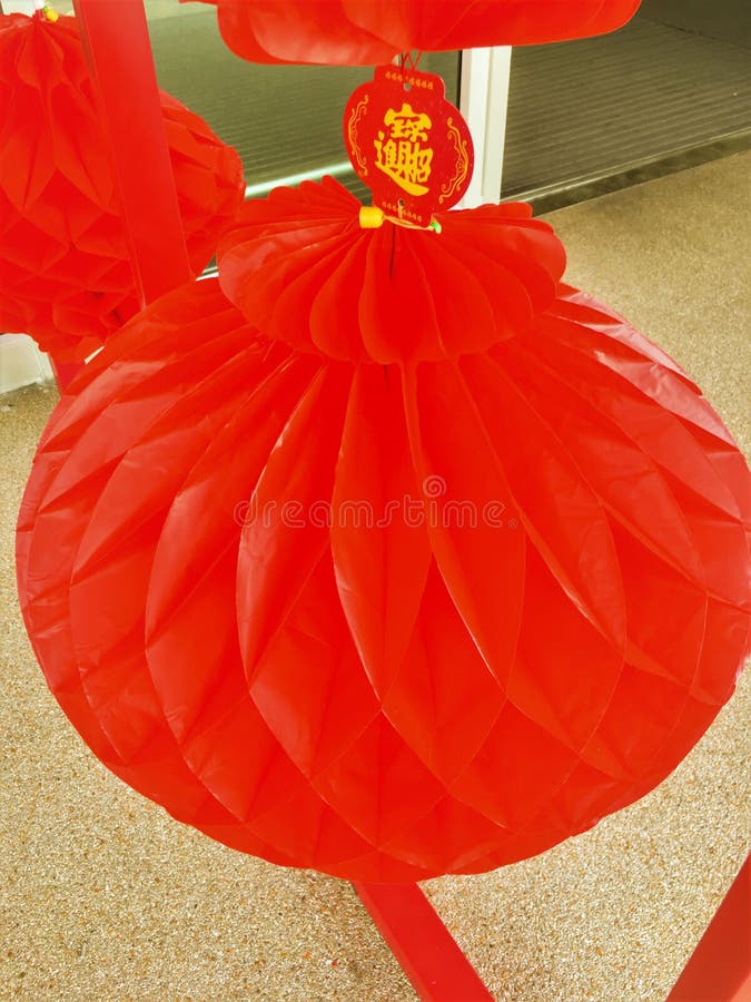 Bangkok, Thailand - Februari 01, 2019: Mooie kleurrijke Chinese lantaarns Feestelijke decoratie met traditionele rode Chinees royalty-vrije stock fotografie Bangkok, Thailand - Februari 01, 2019: Mooie kleurrijke Chinese lantaarns Feestelijke decoratie met traditionele rode Chinees royalty-vrije stock fotografie