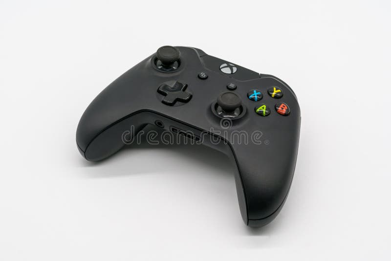 A Close-up Front View of the Used Lying XBOX 360 Slim Corona 250GB Console  and Two Gamepads Editorial Stock Image - Image of gaming, view: 213836204